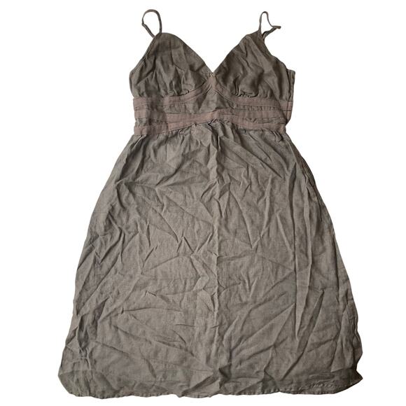 Mossimo Women’s Summer Sleeveless Knee Length Dress size 10, Brown Tan, 1 Layer - Picture 1 of 8